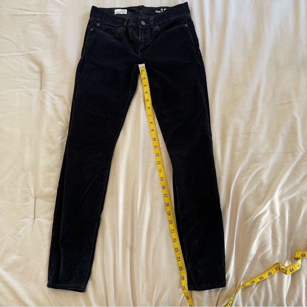 GAP 1960 Corduroy Women’s Black Skinny Pants Size 0